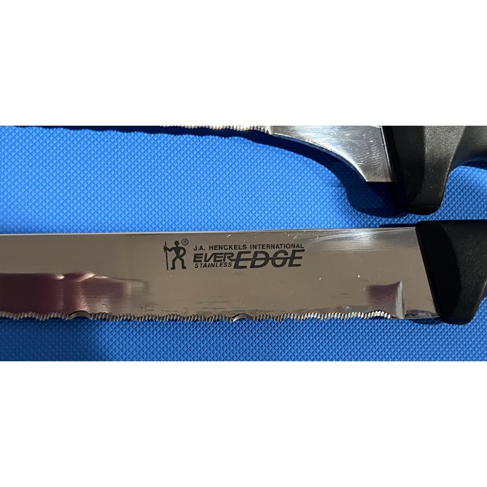 JA Henckels International Everedge Knife Set 4pc Stainless Steel Black Handle - Picture 10 of 10